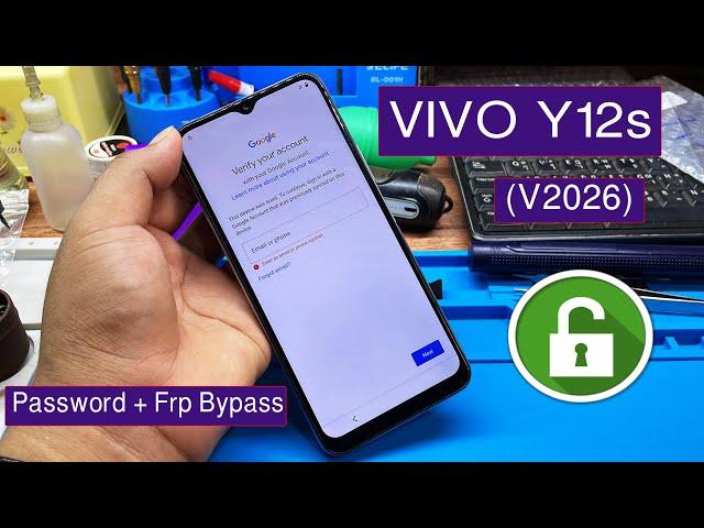 VIVO Y12s Hard Reset Password,Y12s Frp Bypass