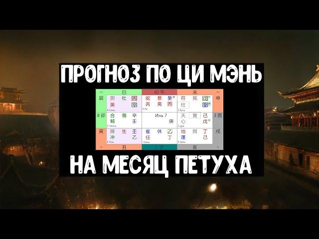 Прогноз по Ци Мэнь на месяц Петуха 2024