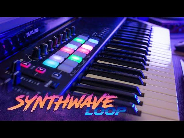 Synthwave live looping | Ableton live performance - Launchkey