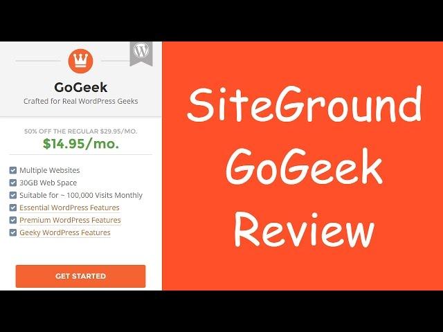 SiteGround GoGeek Review - Semi-Dedicated Hosting