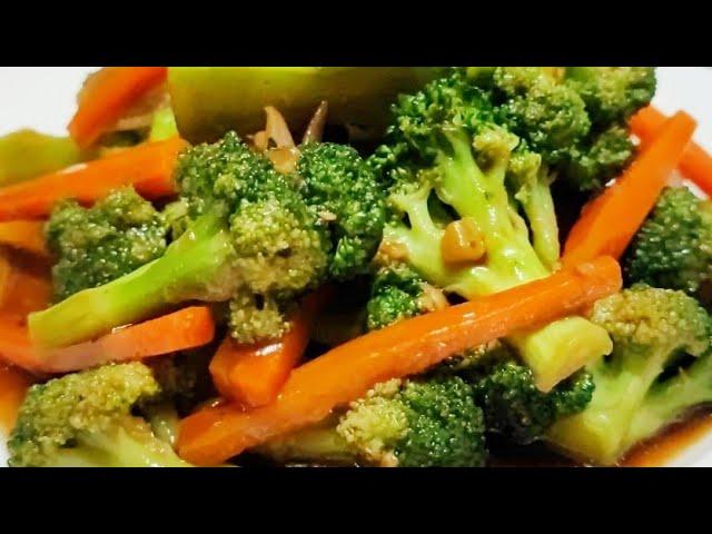 Super Quick Stir Fry Broccoli and Carrot Recipe | Broccoli Recipe