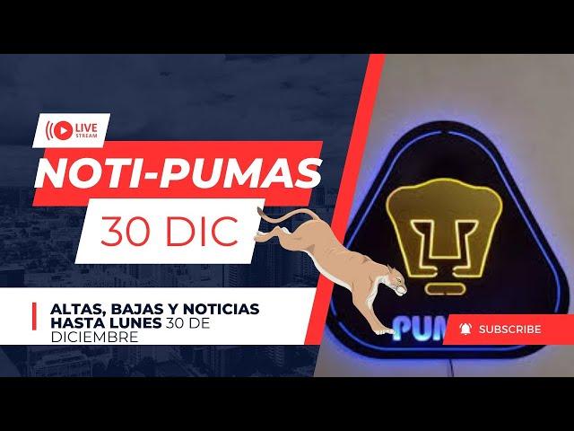 Último Noti-Pumas del 2024. Noticias, Altas y Bajas. #futbol #pumasmx #soydepumas #ligamx