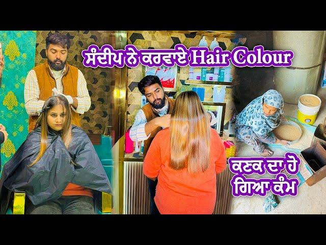 Sandeep Ne Karwaye Hair Colour || Deep Matharu