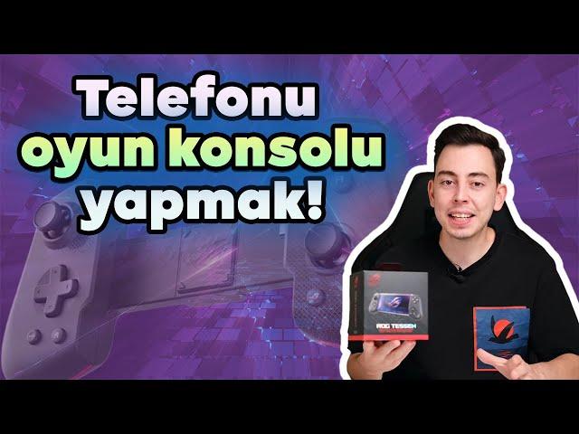 Telefonu oyun konsolu yapmak! ASUS ROG Tessen İnceleme!