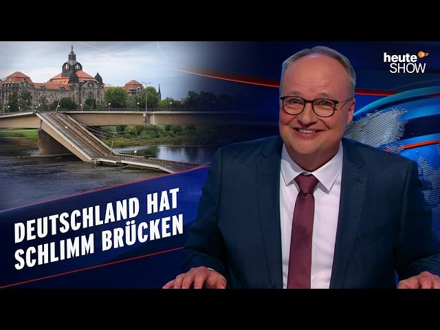 Kaputte Brücken und Straßen: Deutschland bröckelt vor sich hin | heute-show vom 20.09.2024