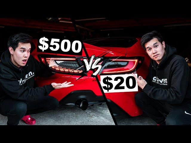 $500 Tail Light vs $20 Tail Light | Worth It?