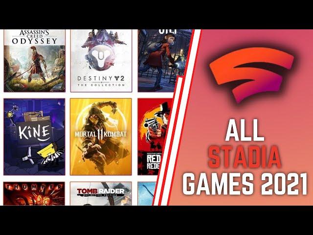 All Google Stadia Games that launched in 2021