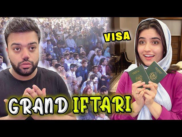 Next Trip Ka Visa Apply Ho Gaya  | Governor House Mein Grand Iftari 