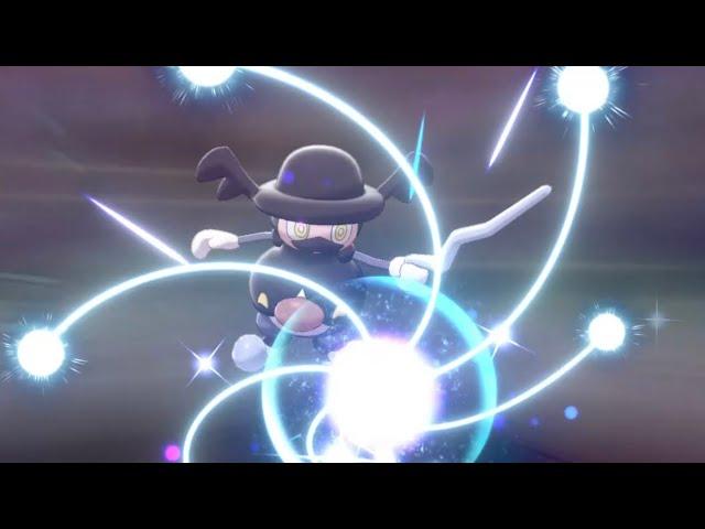 Mr. Rime Uses Moongeist Beam | Pokémon Sword & Shield