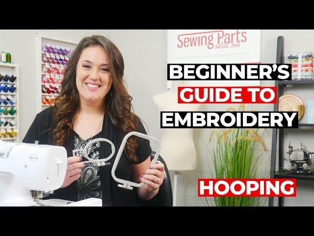 Learn All About Embroidery Machine Hooping | Hooping Tutorial | Fabric Hooping