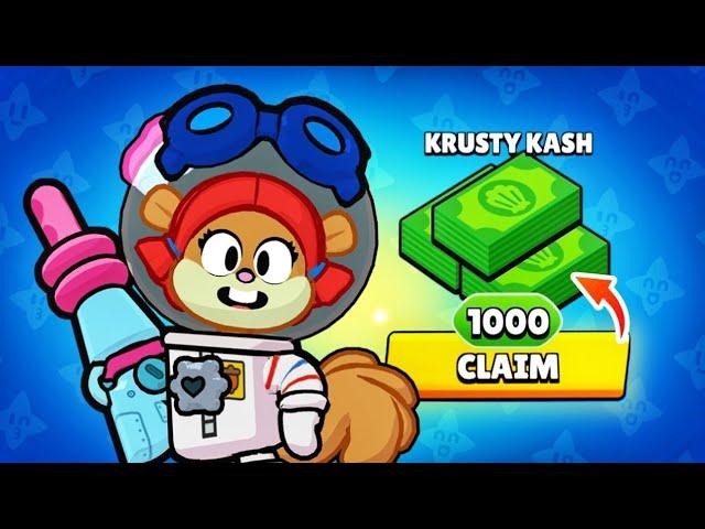 How To Claim 1,000 FREE Krusty Kash in Brawl Stars!