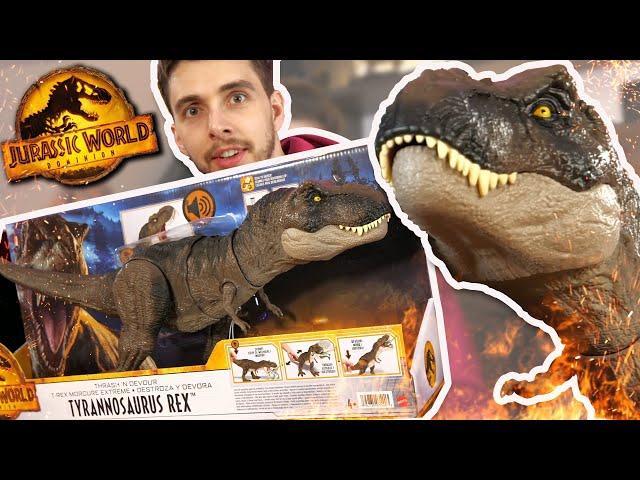 JURASSIC WORLD DOMINION T.REX IS HERE!!! Jurassic World Dominion! - Review and Unboxing