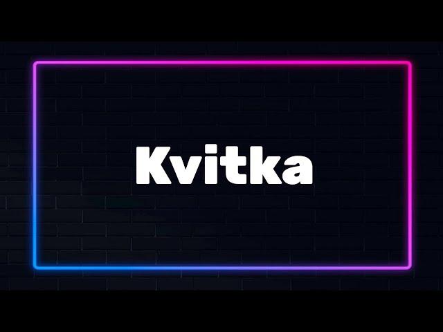 Karaoke | Kvitka - Anastasia Dymyd | Ukraine - JuniorEurovision 2023