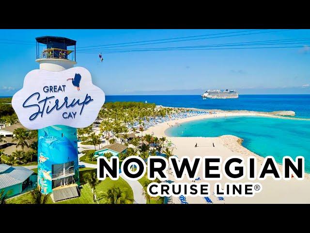 NCL’s Great Stirrup Cay! Norwegian Cruise Line’s Private Island Full Tour!