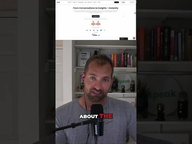 Speak AI: Turn Voice Notes to Knowledge & Insights
