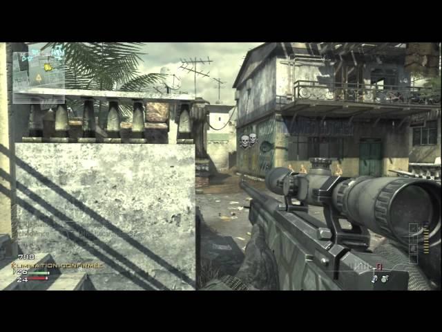 MW3 L118A Gameplay - 74-3 - Kill Confirmed Mission