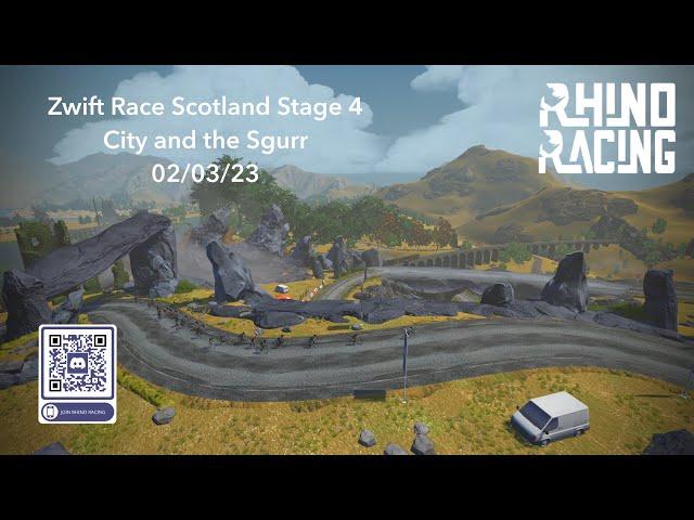 ZWIFT RACE SCOTLAND STAGE 4 - CITY AND THE SGURR