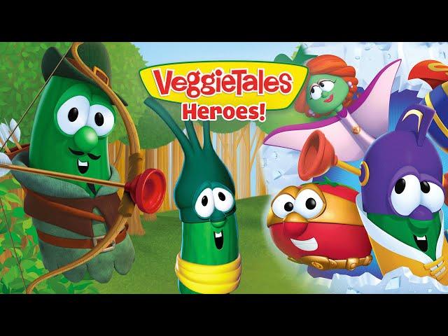 VeggieTales | Super Hero Stories! | Veggies That Saved The Day