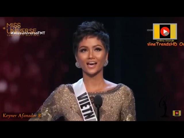 Viet Nam - Speech 15 second Top 20 - Miss Universe 2018