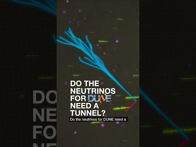 How will the neutrinos for DUNE travel from Fermilab to South Dakota without a tunnel? #dunescience