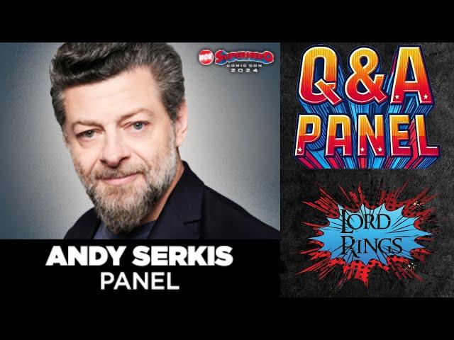 Andy Serkis Talks Motion Capture, Gollum, and Directing | Superhero Comic Con San Antonio 2024 Q&A