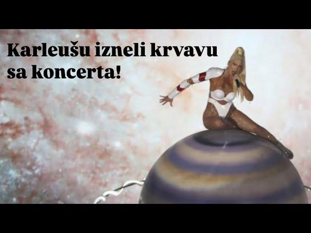 Karleušu izneli krvavu sa koncerta! Publika nije ni slutila šta se dešavalo na sceni!