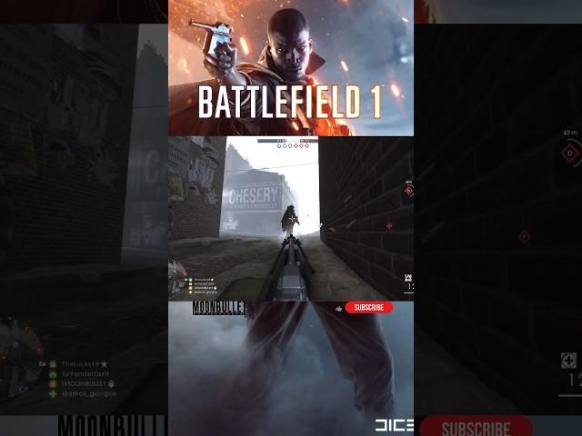 Shredding With The Bar In ST. QUENTIN (Battlefield 1) | #EA #battlefield #gamingshorts #conquest