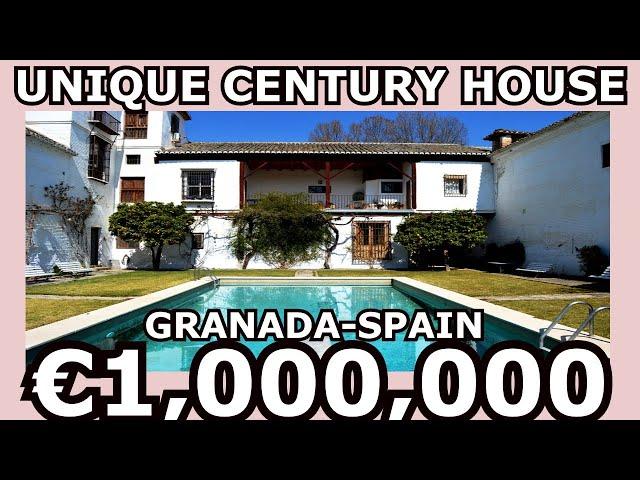 UNIQUE CENTURY COUNTRY  HOUSE FOR SALE IN GRANADA, ANDALUCIA, SPANISH PROPERTY FOR SALE