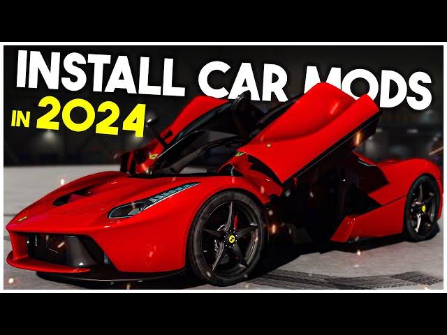 HOW TO INSTALL CAR MODS in GTA V / GTA 5 *2024* EASY METHOD!! ADD-ON Car Mod