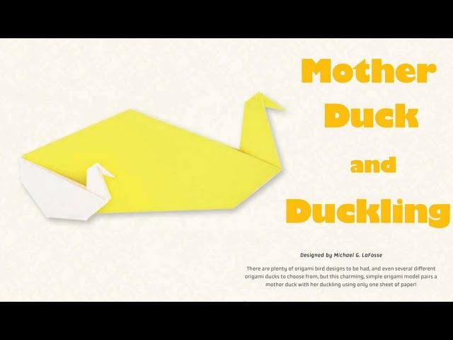 Mother Duck and Duckling - Michael G. LaFosse