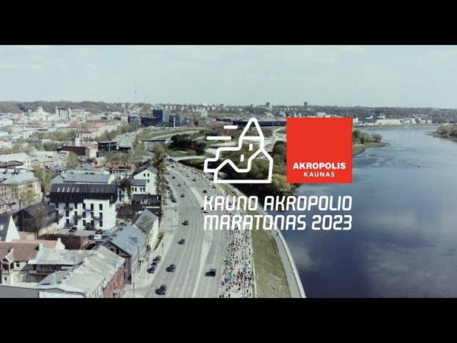 Kauno „Akropolio” maratonas 2023