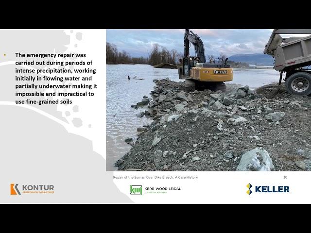 Repair of the Sumas River Dike Breach: A Case History