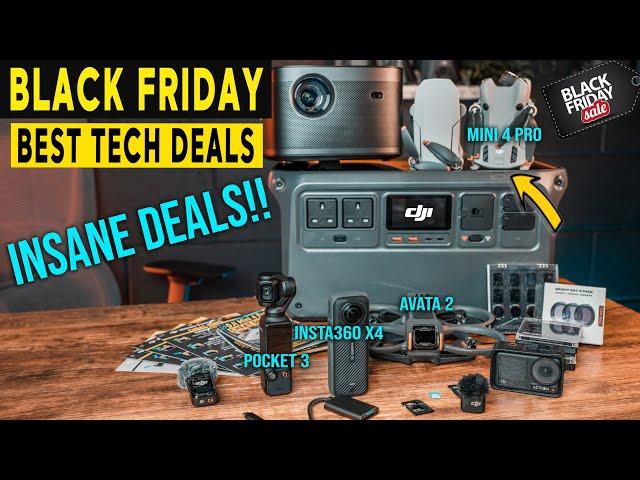 HUGE BLACK FRIDAY TECH DEALS - DJI, INSTA360 and MORE!