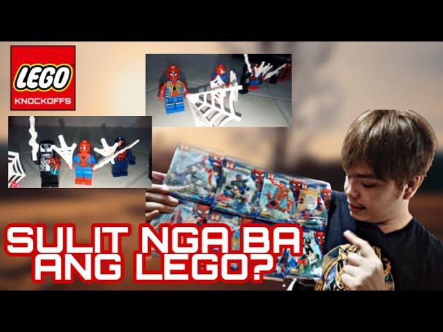 Building LEGO SPIDERMAN KNOCKOFFS from DIVISORIA HAUL | ARKEYEL CHANNEL