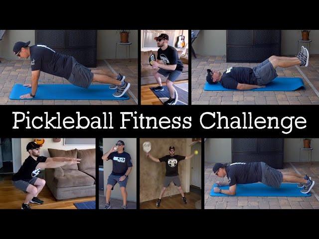 Eddie and Webby Pickleball Fitness Challenge