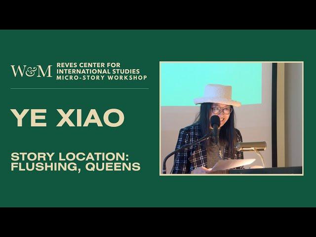 Ye Xiao '25:  Flushing, Queens (New York) (2024 Workshop)