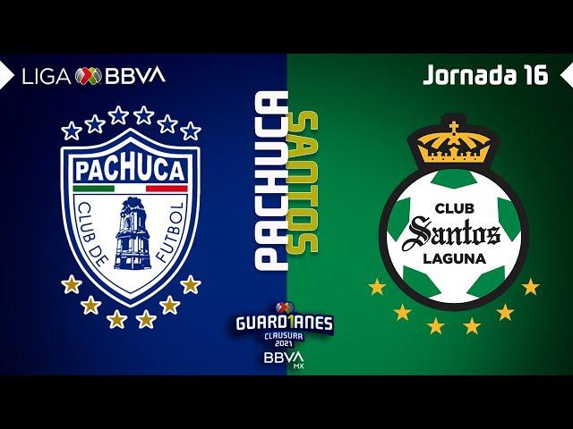 Resumen | Pachuca vs Santos Laguna | LIGA BBVA MX - Guard1anes 2021 - Jornada 16 |