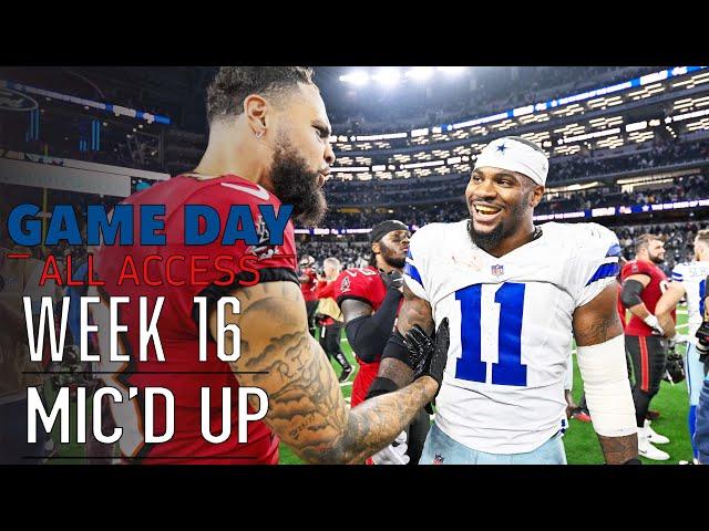 NFL Week 16 Mic'd Up! "He's so tough" | Game Day All Access