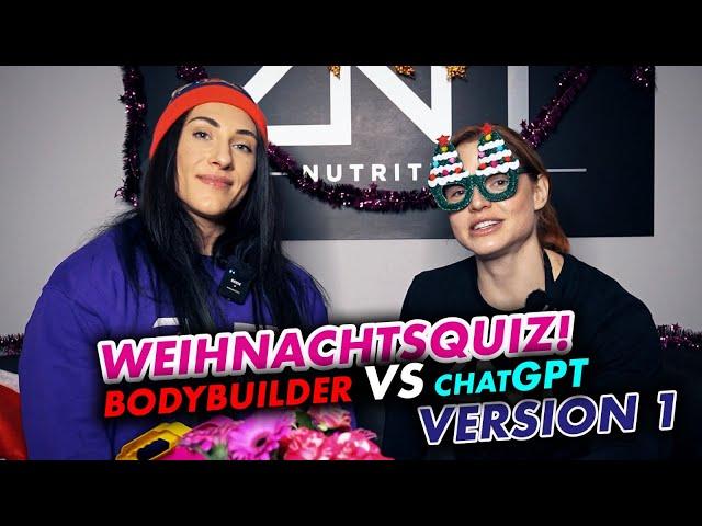 Bodybuilder vs ChatGPT ! Christmasquiz @fitness.prinzessin