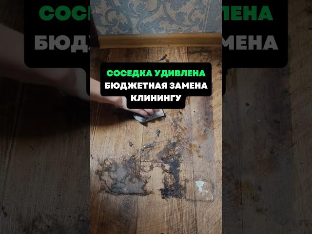 Соседка удивлена.Бюджетная замена клинингу #лайфхаки #советы #хитрости