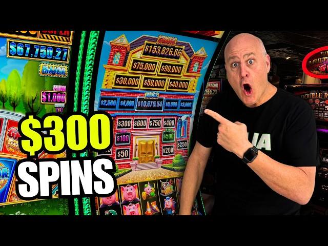 LARGEST JACKPOT EVER RECORDED ON HUFF N PUFF MONEY MANSION!!!