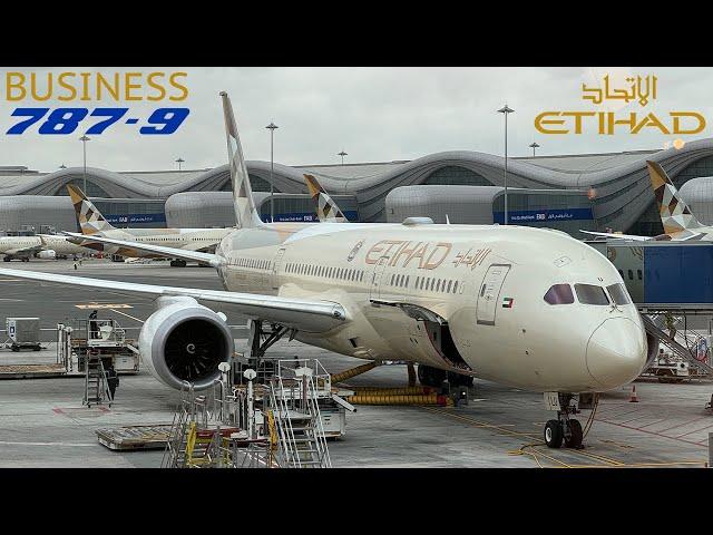  Abu Dhabi AUH - Sydney SYD  BUSINESS CLASS Etihad Boeing 787-9 Dreamliner FLIGHT REPORT