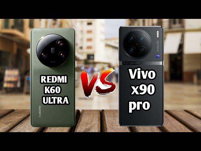 New phones |Vivo x 90 pro vs redmi k60 ultra species camprision video
