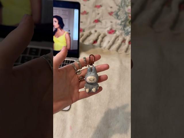 #diy mini Labubu keychain