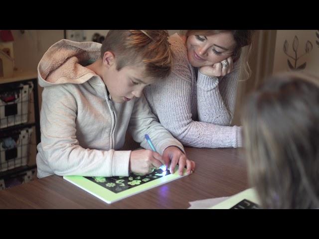 Noa Store LED glow drawing board