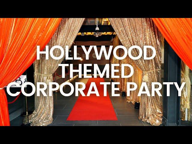 HOLLYWOOD Themed Corporate Party (Event Showcase)