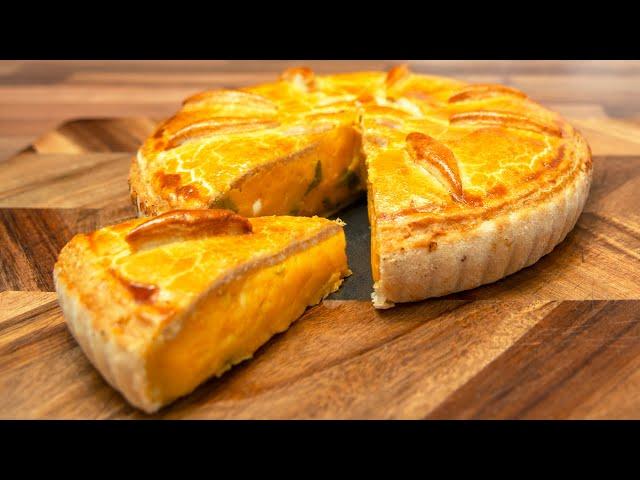 Cheese, Onion & Potato Pie. Comfort food at its very best