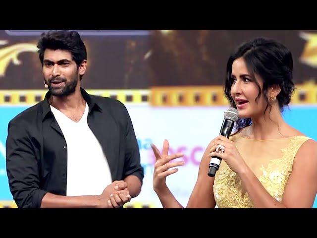 Katrina Kaif Makes Cute Imitation Of Rana Daggubati