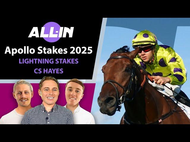 Lightning Stakes 2025 Tips - All-In | Apollo Stakes 2025 | Boys have started on fire