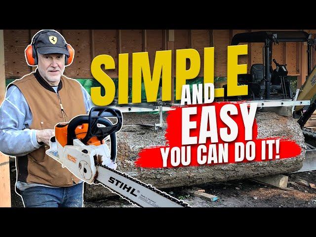 Alaskan Chainsaw Mill - before you buy, see if it's for you, based on what you want it to do.